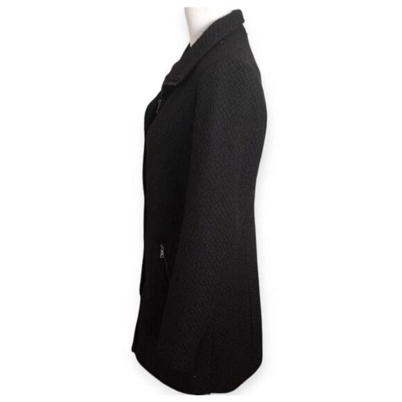 I.N.C. INTERNATIONAL CONCEPTS BLACK COAT SZ.S EUC *HOOD NOT INCLUDED* - Picture 5 of 9